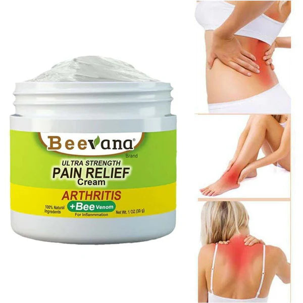 (Pack Of 3) BeeTherapy™ #1 Bee Venom Pain Relief Cream Buy 1 Get 2 Free!! | ⭐️⭐️⭐️⭐️ 4.9/5 Reviews