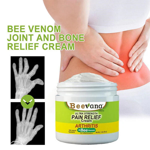 (Pack Of 3) BeeTherapy™ #1 Bee Venom Pain Relief Cream Buy 1 Get 2 Free!! | ⭐️⭐️⭐️⭐️ 4.9/5 Reviews